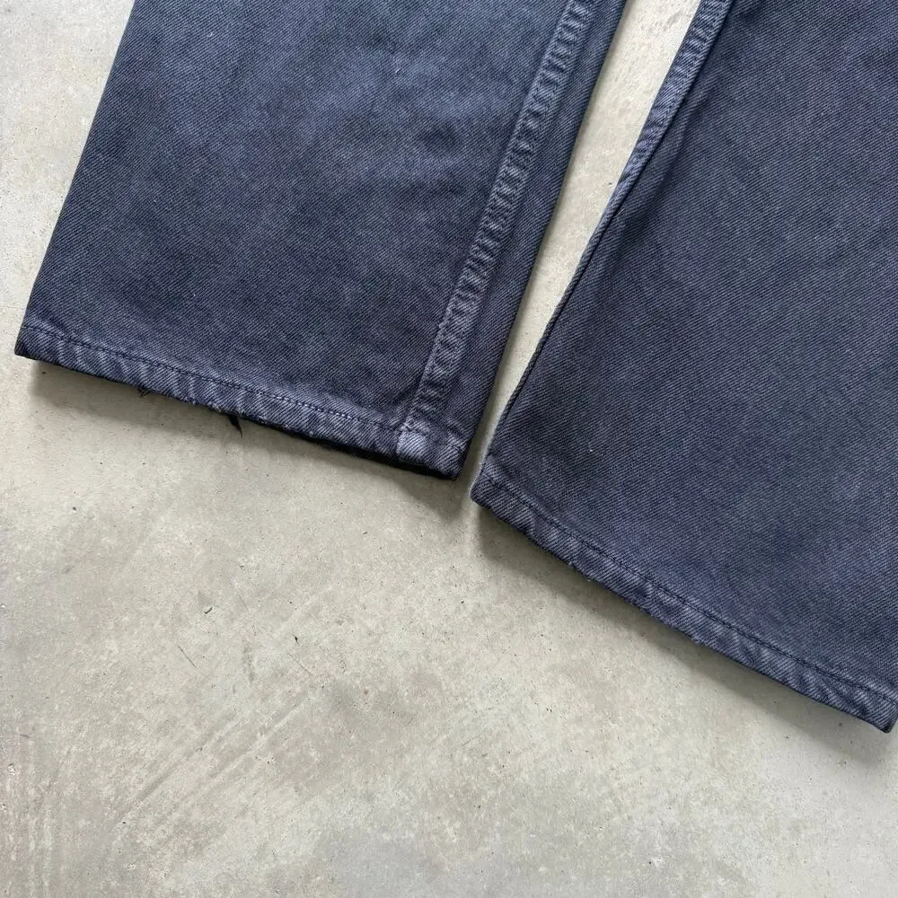 Vintage 90’s Levi’s 501 Straight Leg Retro Black Jeans Size 33x30 Made in USA